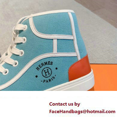 Hermes Get Up High-top Women/Men Sneakers 09 2023