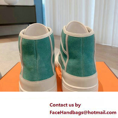 Hermes Get Up High-top Women/Men Sneakers 10 2023