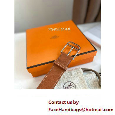 Hermes Romain 35 belt 02 2023