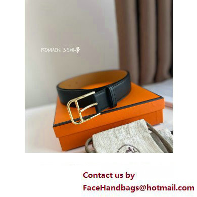 Hermes Romain 35 belt 03 2023