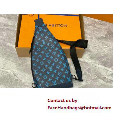 LOUIS VUITTON Duo Slingbag M46562 BLUE 2023