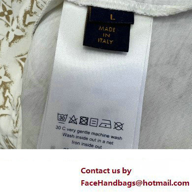 LOUIS VUITTON Monogram Cotton T-Shirt 1ABJEA 2023