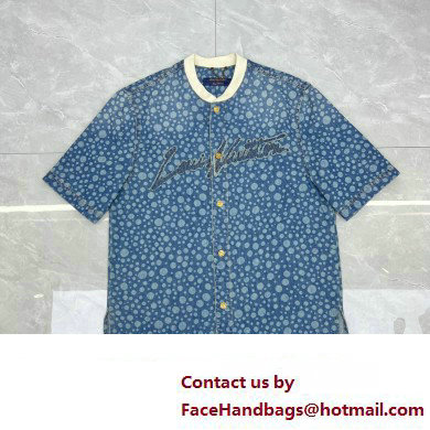 LV x YK Infinity Dots Denim Shirt 1AB605 2023