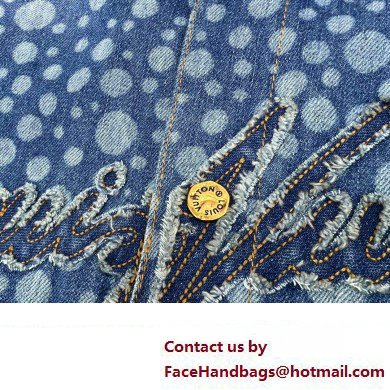 LV x YK Infinity Dots Denim Shirt 1AB605 2023