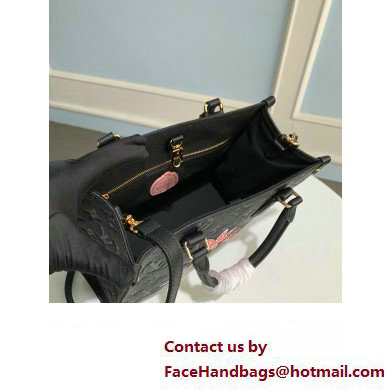 LV x YK OnTheGo PM TOTE BAG M21732 black 2023