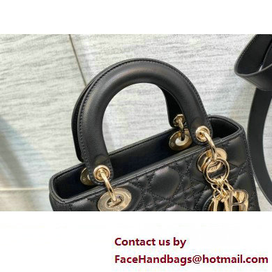 Lady Dior Small Bag in Cannage Lambskin black 2023