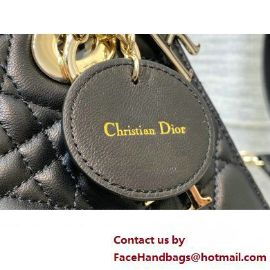 Lady Dior Small Bag in Cannage Lambskin black 2023