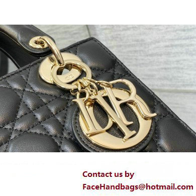 Lady Dior Small Bag in Cannage Lambskin black 2023