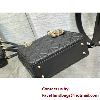 Lady Dior Small Bag in Cannage Lambskin black 2023