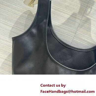 PRADA black Stretch leather top 2023