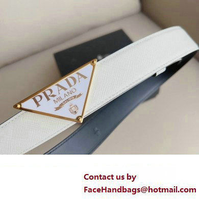 Prada Width 3cm Saffiano leather belt 02 2023