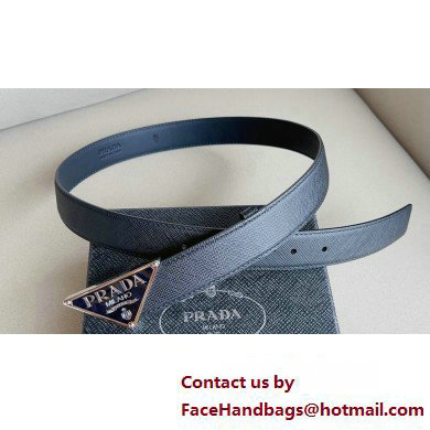 Prada Width 3cm Saffiano leather belt 04 2023