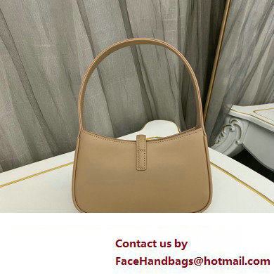 Saint Laurent le 5 a 7 mini bag in vegetable-tanned leather 710318 Beige