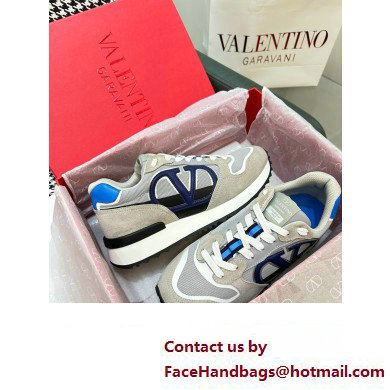 Valentino Vlogo Pace low-top Women/Men sneakers in split leather, fabric and calfskin 01 2023