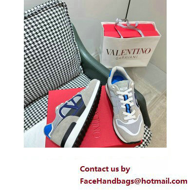 Valentino Vlogo Pace low-top Women/Men sneakers in split leather, fabric and calfskin 01 2023