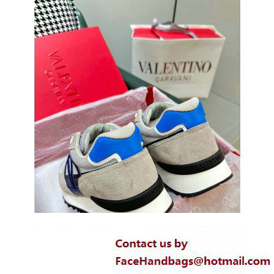 Valentino Vlogo Pace low-top Women/Men sneakers in split leather, fabric and calfskin 01 2023