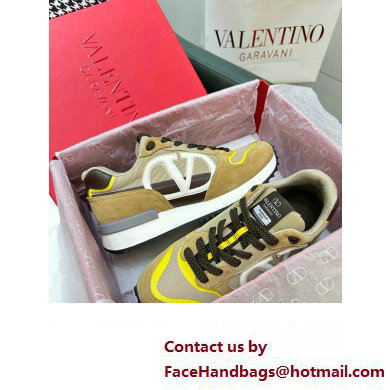 Valentino Vlogo Pace low-top Women/Men sneakers in split leather, fabric and calfskin 03 2023