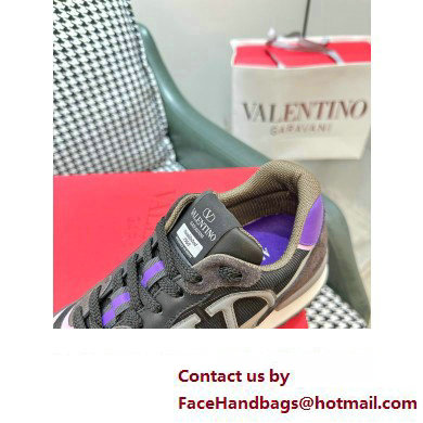 Valentino Vlogo Pace low-top Women/Men sneakers in split leather, fabric and calfskin 04 2023