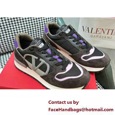 Valentino Vlogo Pace low-top Women/Men sneakers in split leather, fabric and calfskin 04 2023