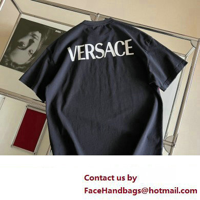 Versace Goddess Oversized T-Shirt black 2023