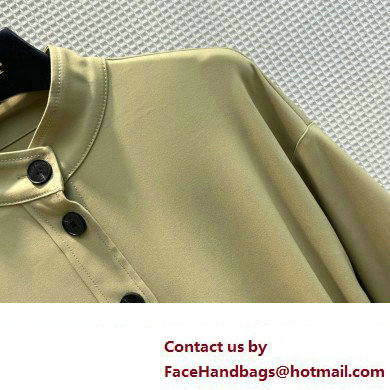 dior beige cotton trench coat with belt 2023