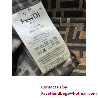 fendi brown twill dress 2023