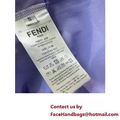 fendi purple t-shirt 2023