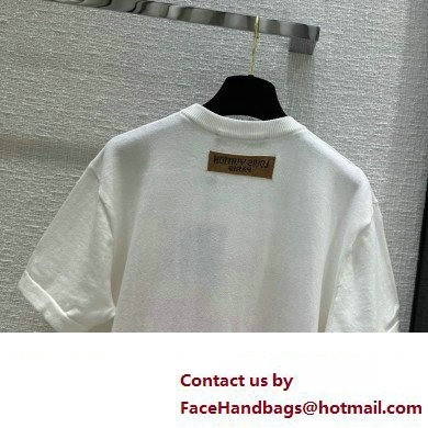 louis vuitton Cotton Short-Sleeved Crewneck 2023