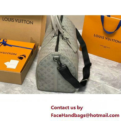 louis vuitton Keepall Bandouliere 50 M46117 GRAY 2023