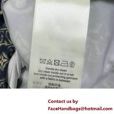 louis vuitton Monogram Silk Short-Sleeved Shirt 2023