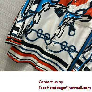 louis vuitton Nautical Print Pajama Shirt 2023