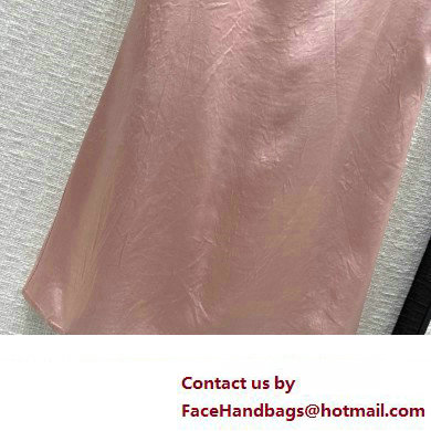 prada Satin mini-dress pink 2023