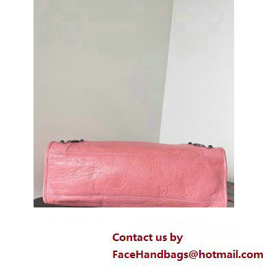 Balenciaga Classic City Large Handbag in Arena Lambskin Pink