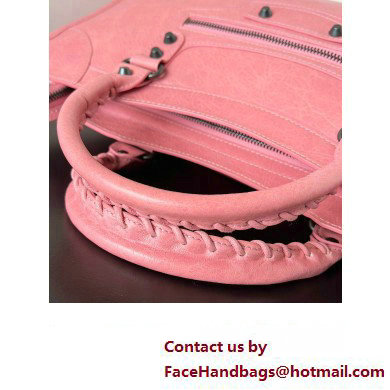 Balenciaga Classic City Large Handbag in Arena Lambskin Pink