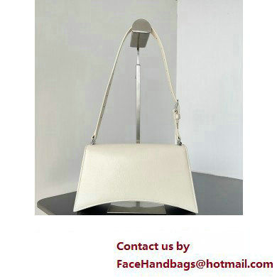 Balenciaga Crush Small Sling Bag in paper calfskin Beige/Silver 2023