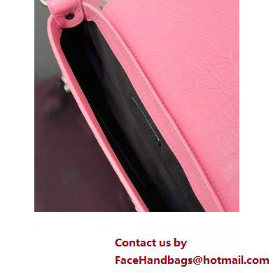 Balenciaga Le Cagole XS Sling Bag in Arena calfskin Pink Spring 2024