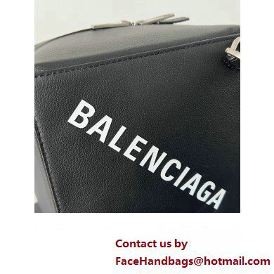 Balenciaga Small 4x4 Leather Top Handle Bag In Black 2023