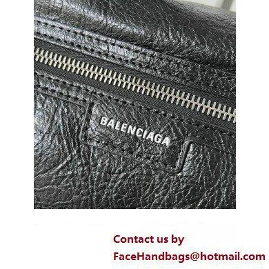 Balenciaga Superbusy Small Sling Bag in Arena calfskin Black 2023