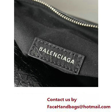 Balenciaga Superbusy Small Sling Bag in Arena calfskin Black 2023