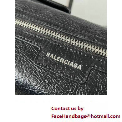 Balenciaga Superbusy XS Sling Bag in Arena calfskin Black 2023