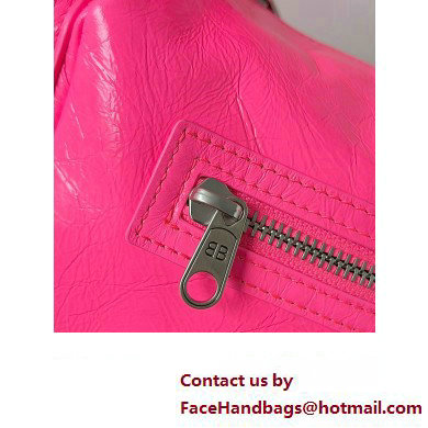 Balenciaga Superbusy XS Sling Bag in Arena calfskin Bright Pink 2023