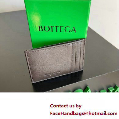 Bottega Veneta Cassette Intreccio leather Credit Card Case FONDANT 2024