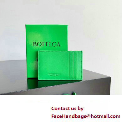 Bottega Veneta Cassette Intreccio leather Credit Card Case PARAKEET 2024