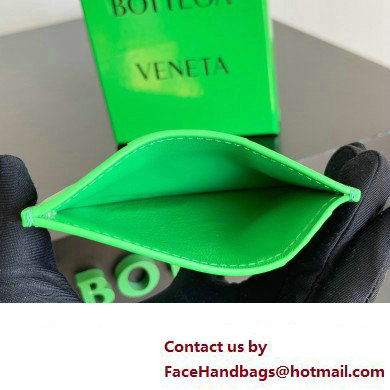 Bottega Veneta Cassette Intreccio leather Credit Card Case PARAKEET 2024