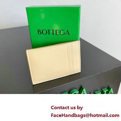 Bottega Veneta Cassette Intreccio leather Credit Card Case PORRIDGE 2024