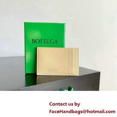 Bottega Veneta Cassette Intreccio leather Credit Card Case PORRIDGE 2024