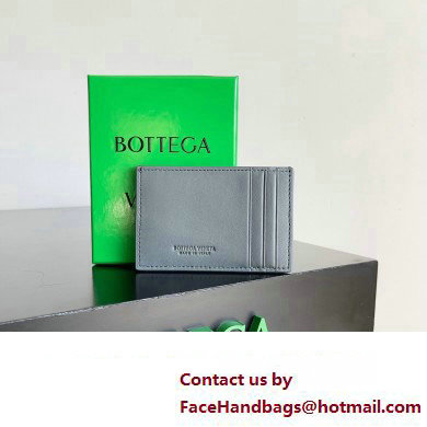 Bottega Veneta Cassette Intreccio leather Credit Card Case THUNDER 2024