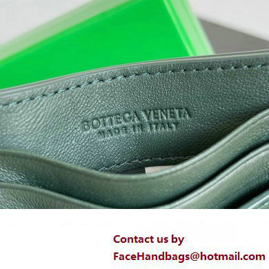 Bottega Veneta Intrecciato Credit Card Case aloe 2024