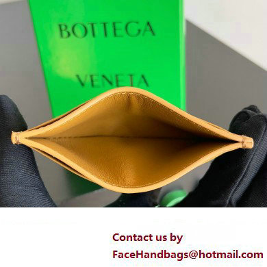 Bottega Veneta Intrecciato Credit Card Case beige 2024