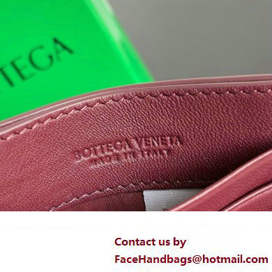 Bottega Veneta Intrecciato Credit Card Case burgundy 2024